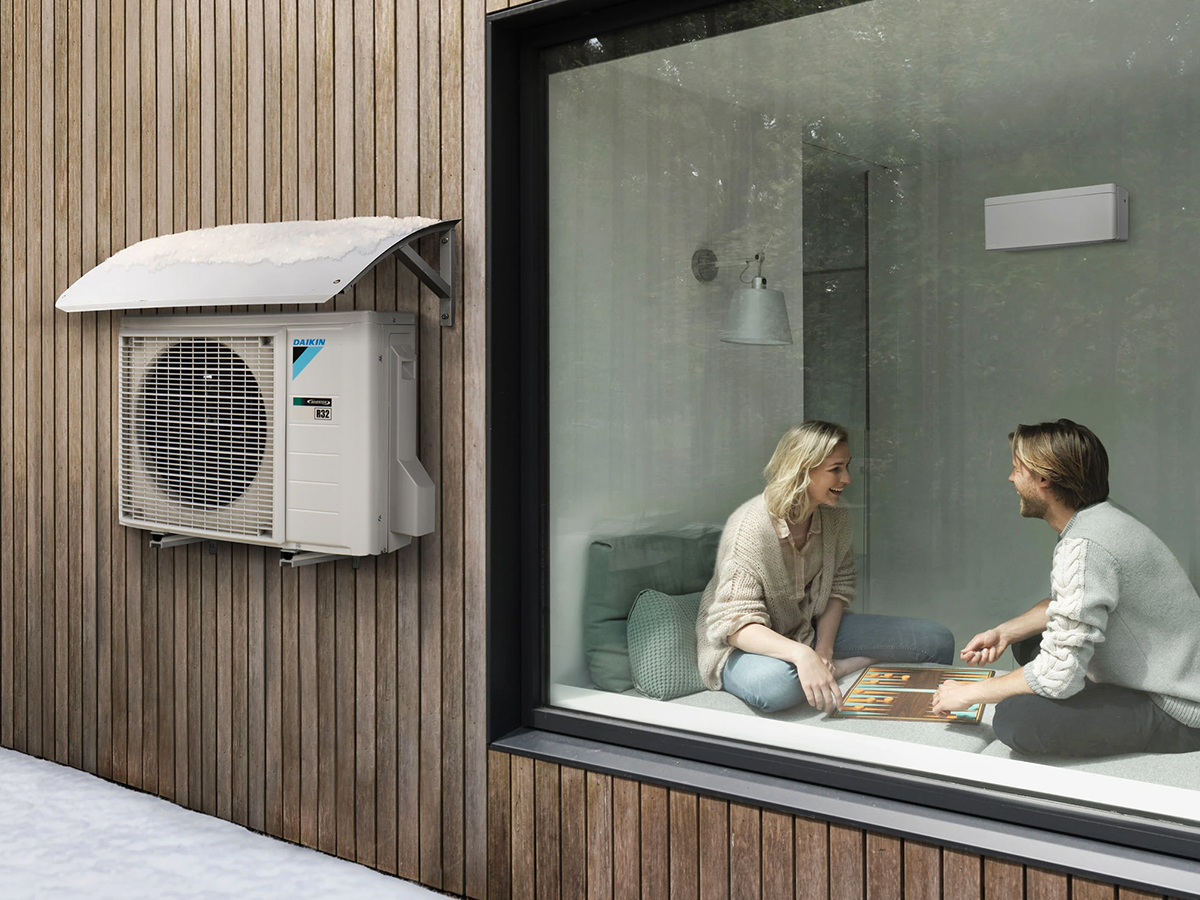 Umístění tepelného čerpadla DAIKIN